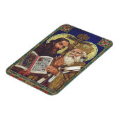 De heiligen Cyril en Methodius Patronen van Europa Magneet (Linkerzijde)
