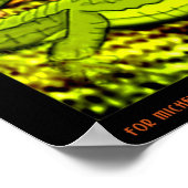 De hek Sitter Poster (Hoek)