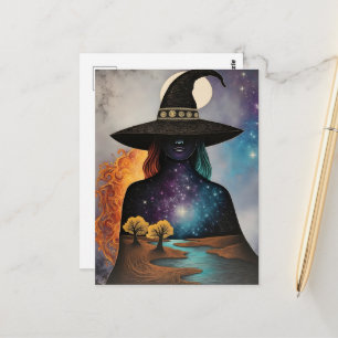 De Heks Beschermer van de Natuur Briefkaart