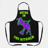 De heks in de keuken schort (Voorkant)