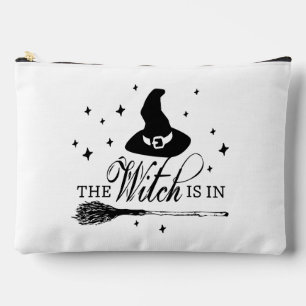 De Heks Is Er Halloween Heksenhoed & Bezem Lg Etui