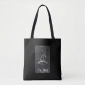 De heks Pet Tarot Canvas tas (Voorkant)