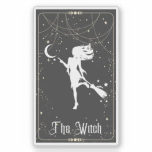 De  heks Tarot Sticker