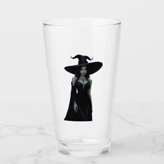 De heks van de nacht glas (Voorkant)