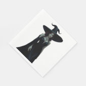 De heks van de nacht servet (Hoek)