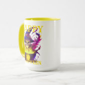 De heksen schedel mok (Voorkant links)