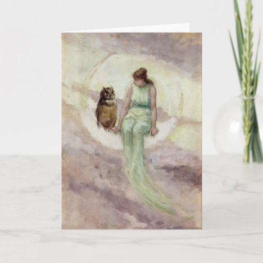 De heksendochter | Frederick Stuart Church Kaart (Voorkant)