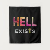 De hel bestaat wandkleed (Voorkant)
