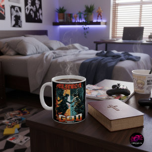 De hel probeerde het, God ontkende het, Christelij Koffiemok