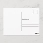 De hel probeerde het God ontkende het Christelijk Briefkaart (Achterkant)