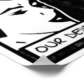 De hel strip herschrijven poster (Hoek)