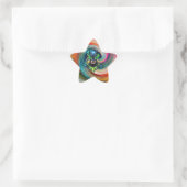 "De held van de absorptie" Ster Sticker (Tas)