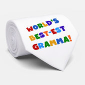 De Heldere Kleuren van Gramma van het best-est-Bes Stropdas (Opgerold)