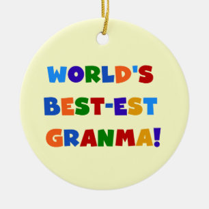 De Heldere Kleuren van Granma van het Keramisch Ornament