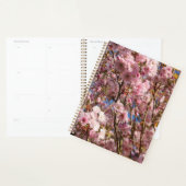 De heldere lentekleur van kersenbloesem planner (Display)