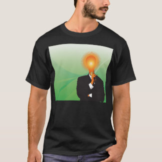 De helderste lamp in de afvalbak t-shirt