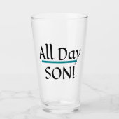 De hele dag glas (Voorkant)