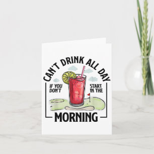 De hele dag kan niet Drink worden als je niet 's o Kaart