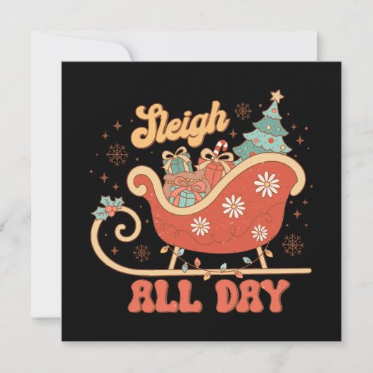 De hele dag sleeën (Voorkant)