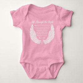 De hele nacht door Baby Jersey Bodysuit