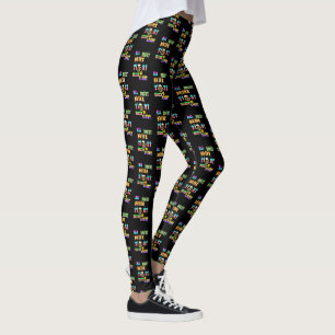 De hele nacht Drink strak slaap licht Leggings