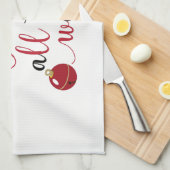 de hele weg theedoek (Quarter Fold)