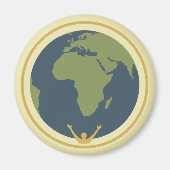 De hele wereld magneet (Voorkant)