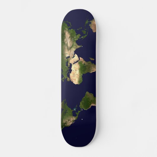 De hele wereld - planeet Aarde Skateboard (Voorkant)