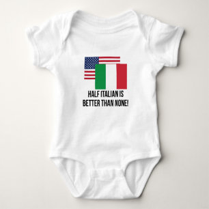 De helft Italiaan is beter dan niets Romper