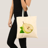 De helft van de peer tote bag (Voorkant (product))