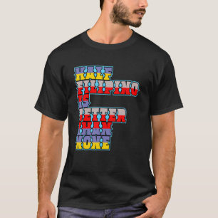 De helft van Filippijnen is beter dan geen Filippi T-shirt