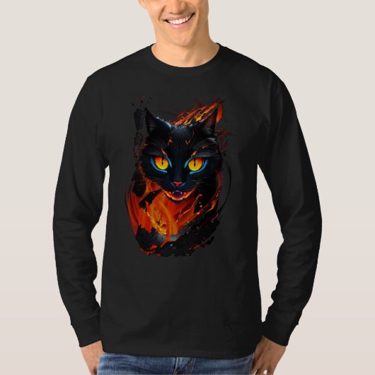 De Hell Cat T-shirt (Voorkant)