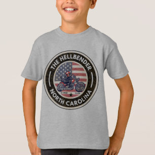 De Hellbender Route 28 North Carolina T-shirt