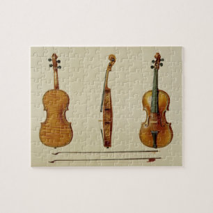 De Hellier violin gemaakt door Antonio Stradivariu Legpuzzel