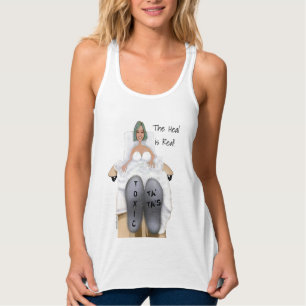 De helling is echt! shirt voor de sensibilisering 