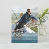 De Helm Photo Invitation Kaart (Staand voorkant)