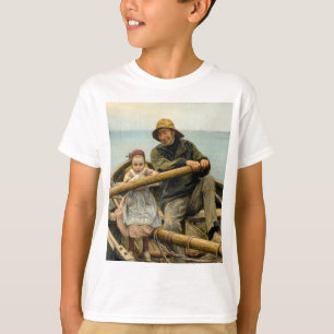 De helpende hand, 1881 door Emile Renouf T-shirt