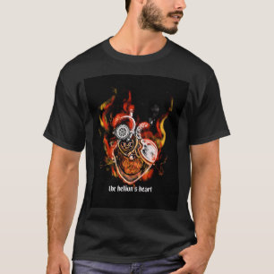 De helse hart van Karlach verbranden. Vurig Hart T-shirt