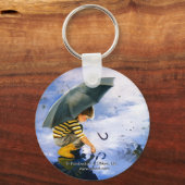 De hemel aanraken sleutelhanger (Voorkant)