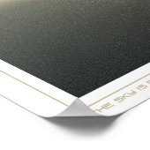 de hemel breekt poster (Hoek)