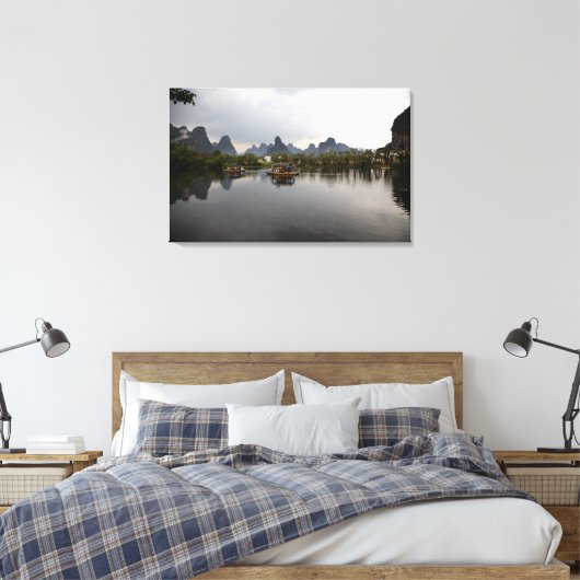 De hemel canvas afdruk (Insitu (Slaapkamer))