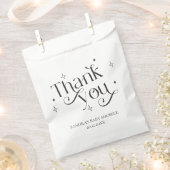 De Hemel heeft Baby shower gezonden, dank u Bedankzakje (Geknipt)