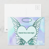 De hemel heeft een nieuwe engel briefkaart (Voorkant / Achterkant)