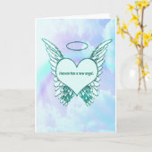 De hemel heeft een nieuwe engel kaart (Gele Bloem)