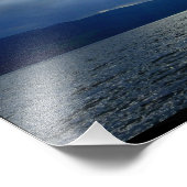 De hemel in Loch Ness Foto Afdruk (Hoek)