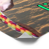 De hemel is de grens. (Poster van Inspirerend ratt Poster (Hoek)