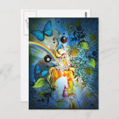 De hemel is de limiet briefkaart (Voorkant / Achterkant)