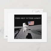 De hemel is de limiet briefkaart (Voorkant / Achterkant)