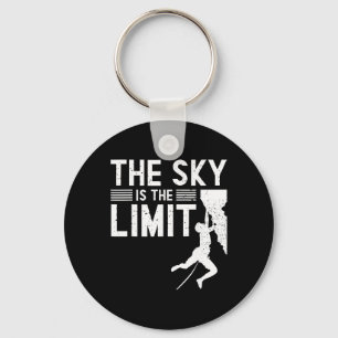 De Hemel Is De Limiet - Indoor Sports Klimmen Sleutelhanger