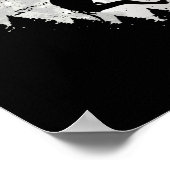 De hemel is de Limit Moon Rock klimbergen Poster (Hoek)